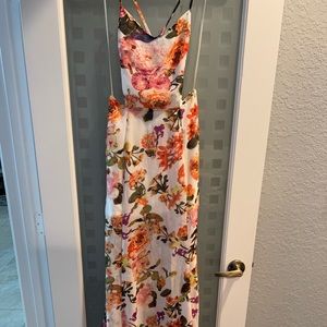 Maxi floral dress